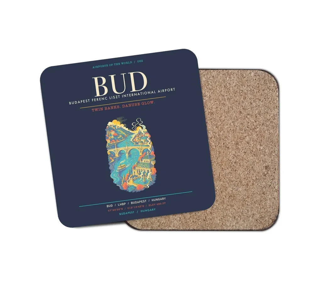 Budapest Ferenc Liszt International Airport BUD - Navy Blue