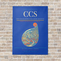 Thumbnail for Simon Bolivar International Airport (Maiquetia) CCS - Canvas No Frame - Blue