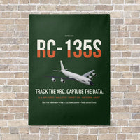 Thumbnail for RC-135S Cobra Ball vertical canvas print - no frame - dark green background