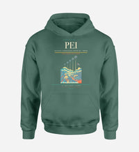 Thumbnail for Matecaña International Airport (PEI) design on green hoodie single-side print