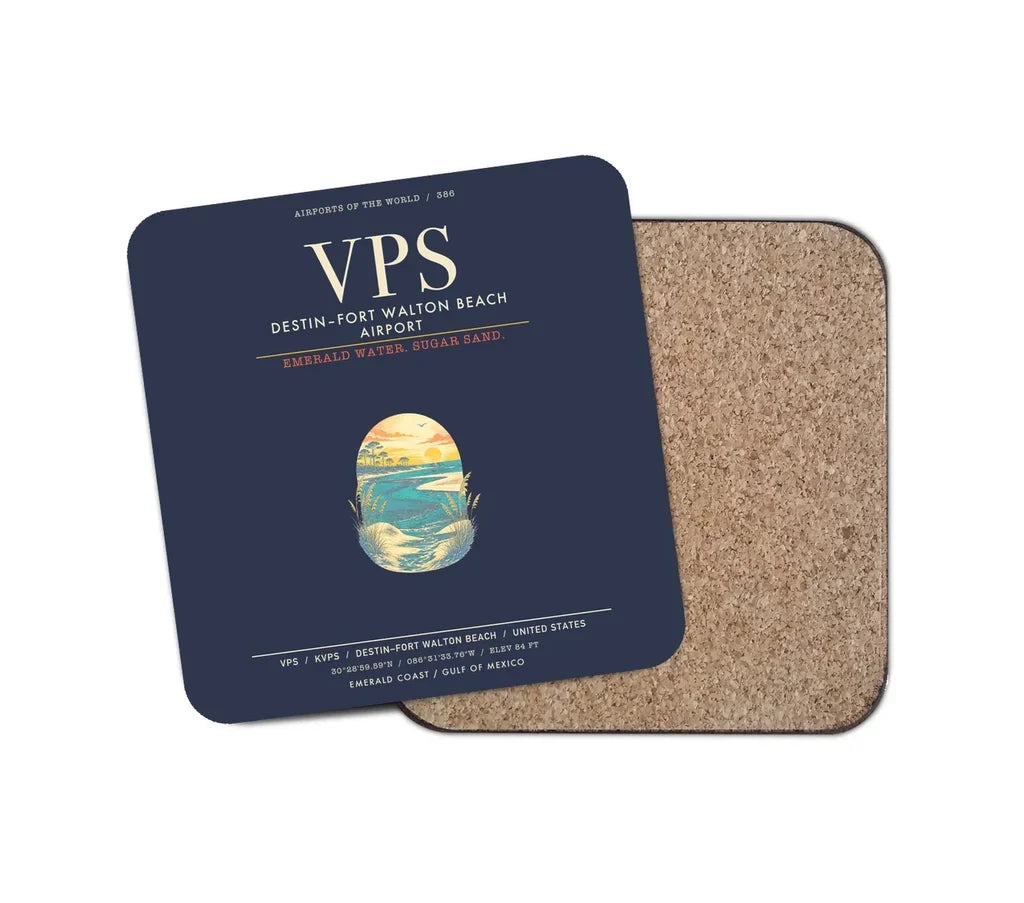 Destin Fort Walton Beach Airport VPS - Navy Blue