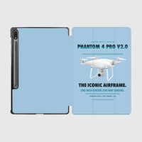 Thumbnail for DJI Phantom 4 Pro V2.0 design on light blue samsung tablet tablet case