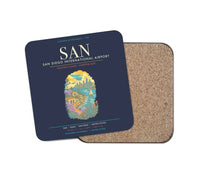 Thumbnail for San Diego International Airport SAN - Navy Blue