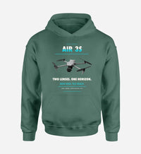 Thumbnail for DJI Air 3S design on green hoodie single side