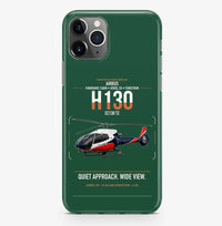 Thumbnail for Airbus H130 design on dark green magsafe iphone case, for iPhone Pro Max