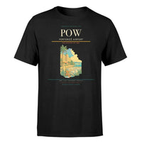 Thumbnail for Portorož Airport (POW) T-Shirt single-side front print in Black | portorož-airport-pow-double-side-t-shirt