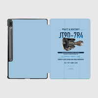Thumbnail for JT9D-7R4 design on light blue samsung tablet tablet case