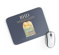 Thumbnail for George Best Belfast City Airport BHD Mouse-Pad Rectangle - Navy Blue