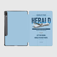 Thumbnail for Handley Page HPR.7 Dart Herald design on light blue samsung tablet tablet case