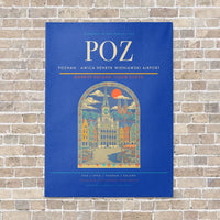 Thumbnail for Poznan - awica Henryk Wieniawski Airport POZ - Canvas No Frame - Blue