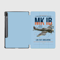 Thumbnail for Hawker Typhoon Mk IB design on light blue samsung tablet tablet case