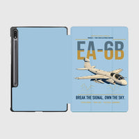 Thumbnail for EA-6B Prowler design on light blue samsung tablet tablet case