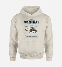 Thumbnail for Westland Wasp HAS1 design on khaki double-side hoodie, single-side print