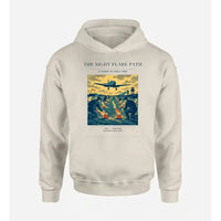 Thumbnail for VINTAGE G4525 - The Night Flare Path - Premium Hoodie design on khaki premium