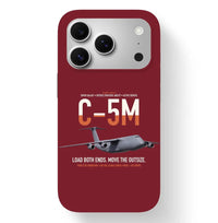 Thumbnail for C-5M Super Galaxy design on dark red magsafe iphone case, for iPhone 17 Pro
