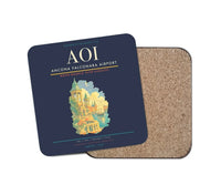Thumbnail for Ancona Falconara Airport AOI Coaster 1-Piece - Navy Blue