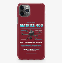Thumbnail for DJI Matrice 400 Case ProMax design on dark red iphone case promax