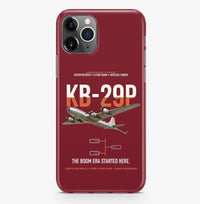 Thumbnail for KB-29P SUPERFORTRESS design on dark red magsafe iphone case, for iPhone Pro Max
