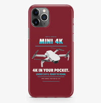 Thumbnail for DJI Mini 4K Case ProMax design on dark red iphone case promax