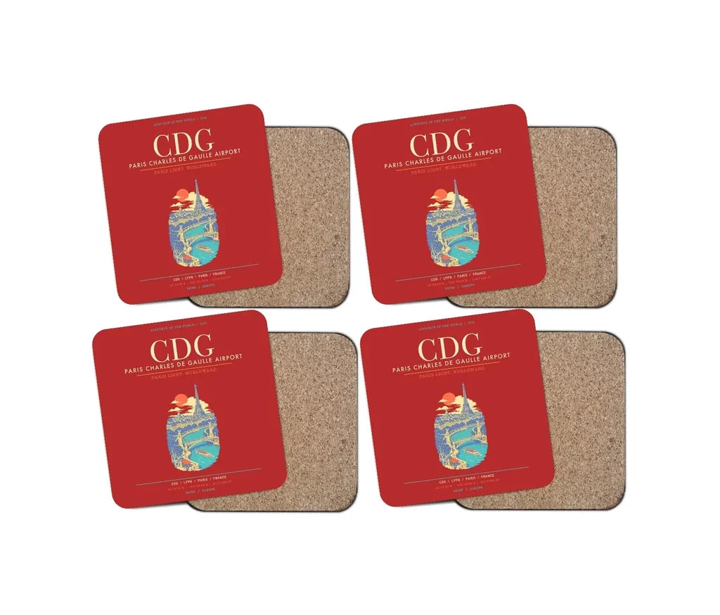 Paris Charles de Gaulle Airport CDG - Red