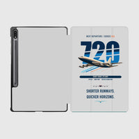 Thumbnail for Boeing 720B design on light gray samsung tablet tablet case
