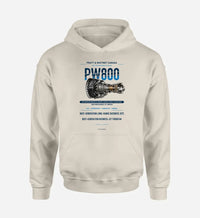 Thumbnail for PW800 design on khaki hoodie single side