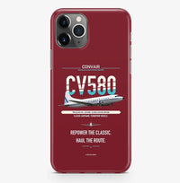 Thumbnail for Convair 580 Case ProMax design on dark red iphone case promax