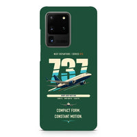 Thumbnail for Boeing 737-700 NG design on samsung case - dark green