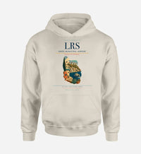 Thumbnail for Leros Municipal Airport (LRS) design on khaki hoodie single-side print