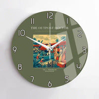 Thumbnail for VINTAGE G4197 - The Outpost Doctor - Designed Wall Clocks design on greenarmy no-frame