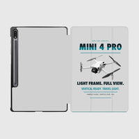 Thumbnail for DJI Mini 4 Pro design on light gray samsung tablet tablet case