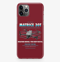 Thumbnail for DJI Matrice 30T Case ProMax design on dark red iphone case promax