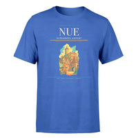 Thumbnail for Nuremberg Airport (NUE) T-Shirt single-side front print in Blue | nuremberg-airport-nue-double-side-t-shirt