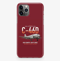 Thumbnail for C-46D Commando design on dark red magsafe iphone case, for iPhone Pro Max