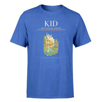 Thumbnail for Kristianstad Airport (KID) T-Shirt single-side front print in Blue | kristianstad-airport-kid-double-side-t-shirt