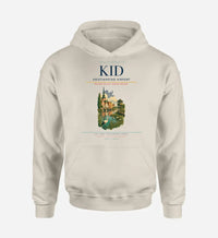 Thumbnail for Kristianstad Airport (KID) design on khaki hoodie single-side print