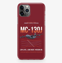 Thumbnail for MC-130J COMMANDO II design on dark red magsafe iphone case, for iPhone Pro Max