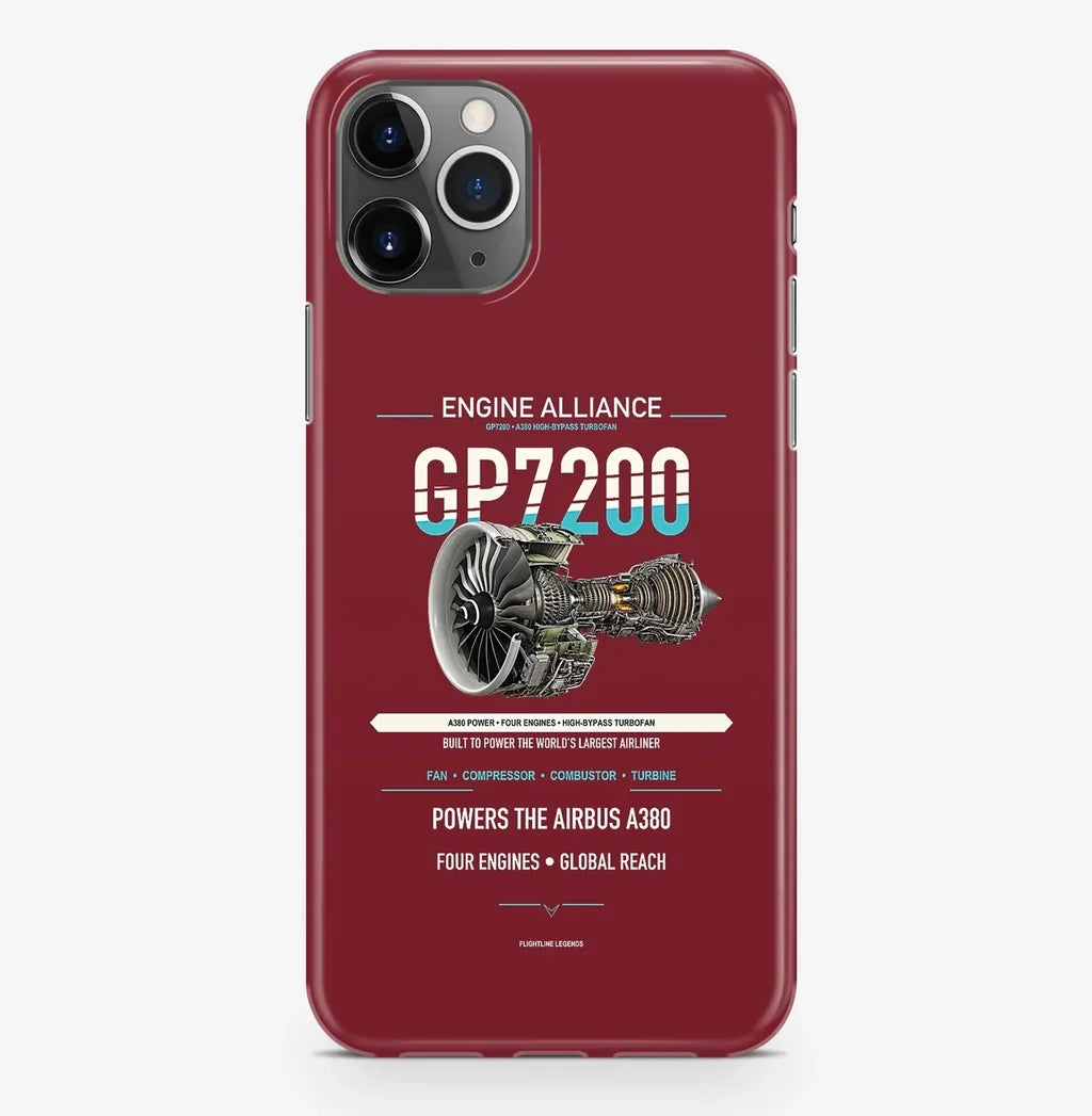 GP7200 Case ProMax design on dark red iphone case promax