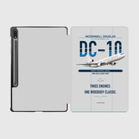 Thumbnail for McDonnell Douglas DC-10 design on light gray samsung tablet tablet case