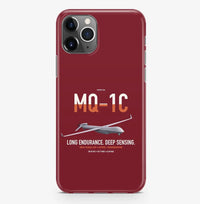 Thumbnail for MQ-1C Gray Eagle ER design on dark red magsafe iphone case, for iPhone Pro Max