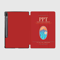 Thumbnail for Tahiti Faa'a Airport PPT - Lagoon-Volcano Passage - Red