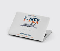 Thumbnail for F-15EX Eagle II Connect Carry Control design on light gray MacBook case