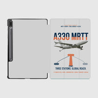 Thumbnail for Airbus A330 MRTT design on light gray samsung tablet tablet case