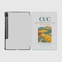 Thumbnail for Camilo Daza International Airport (CUC) design on light gray samsung tablet tablet case
