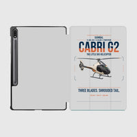 Thumbnail for Guimbal Cabri G2 design on light gray samsung tablet tablet case