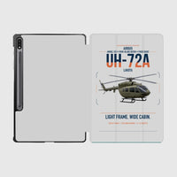 Thumbnail for Airbus UH-72A Lakota design on light gray samsung tablet tablet case