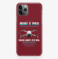 Thumbnail for DJI Mini 5 Pro Case ProMax design on dark red iphone case promax
