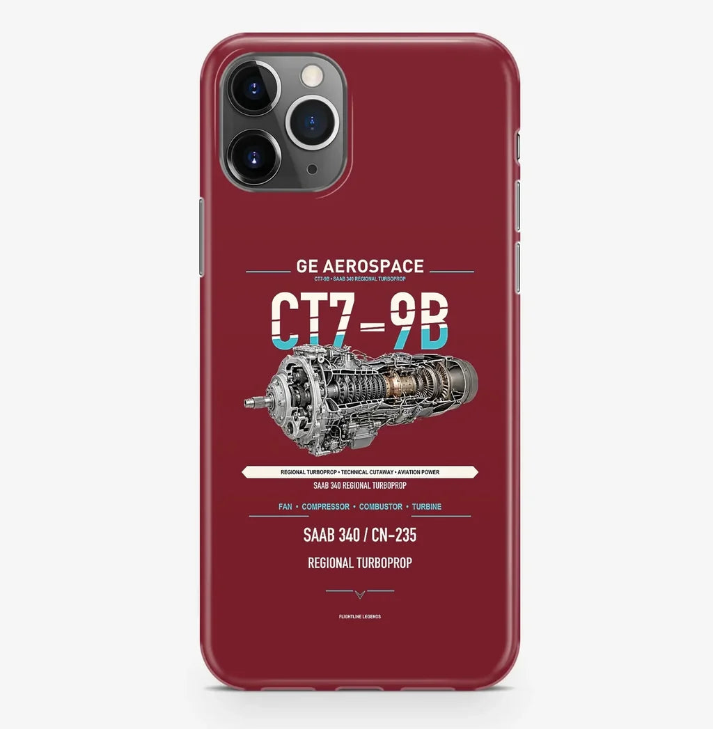 CT7-9B Case ProMax design on dark red iphone case promax