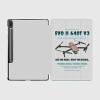 Thumbnail for Autel EVO II Dual 640T V3 design on light gray samsung tablet tablet case