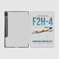 Thumbnail for F2H-4 Banshee design on light gray samsung tablet tablet case
